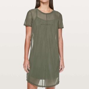 lululemon athletica Olive Green Dress